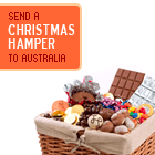 Christmas hamper advertisement